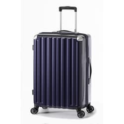スーツケース 旅行日数目安：5～7泊 66L ダイヤル式TSAロック搭載 ALI-6008-24 カーボンネイビー