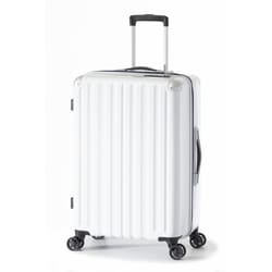 スーツケース 旅行日数目安：5～7泊 66L ダイヤル式TSAロック搭載 ALI-6008-24 ホワイト