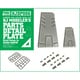 HJDP006 モデラーズパーツ ディテールプレート⊿ [プラモデル用パーツ]