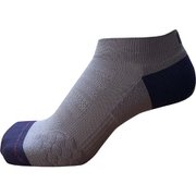 Comod(y) Tieショート 02-040 285 グレー 21-23cm [ランニング ソックス ユニセックス]