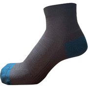 Comod(y) Tieクォーター 02-041 298 チャコール 27-29cm [ランニング ソックス ユニセックス]