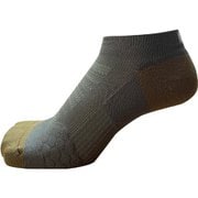 Comod(y) Tieショート 02-040 415 カーキ 21-23cm [ランニング ソックス ユニセックス]