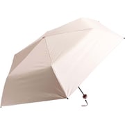 折りたたみ傘 婦人用 晴雨兼用 51cm 手開き式 6本骨 UV加工 4段 ピンク 30352