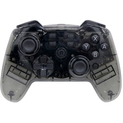 ISMSW094 [Switch /Switch EL/Switch Lite/ PC 対応ワイヤレスコントローラクリスタル CLEAR BLACK（クリアブラック）]