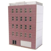 0072 着色済み ペーパーキット 1/220 5階建ビル D [鉄道模型用品]