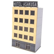 0074 着色済み ペーパーキット 1/220 5階建ビル F [鉄道模型用品]