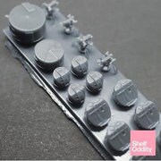 PSO7000124 1/700 日本海軍 重巡洋艦 高雄型高射装置 & 測距儀セット [プラモデル用パーツ]