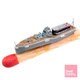 PSO7000156 1/700 日本海軍 17m内火艇 1 2個入 エッチングパーツ付 [プラモデル用パーツ]