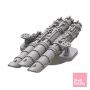 PSO7000162 1/700 日本海軍 十二年式三連装発射管 2個入 [プラモデル用パーツ]