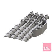 PSO7000166 1/700 日本海軍 九二式四連装発射管一型 2個入 [プラモデル用パーツ]
