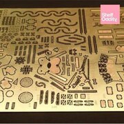 PSO7000003 1/700 戦艦 霧島 エッチングパーツ （フジミ用） [プラモデル用パーツ]