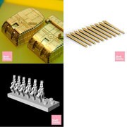 PSO7000030 1/700 古鷹型/高雄型重巡洋艦20.3cm主砲塔 スーパーセット [プラモデル用パーツ]