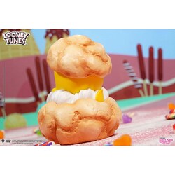 『トゥイーティー』Tweety ソープスタジオ　フィギュア　イチゴシュークリーム トゥイーティー イチゴシュークリーム フィギュア 香り付き