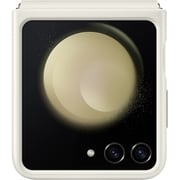 Z Flip5 Flap Eco-Leather Case/Cream EF-VF731PUEGJP