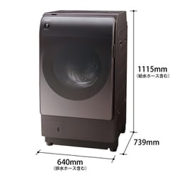 ヨドバシ.com - シャープ SHARP ドラム式洗濯乾燥機 洗濯11kg/乾燥6kg 