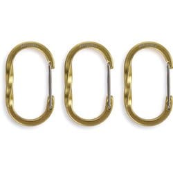 ワイヤーゲートカラビナ S 20230034056003 ゴールド [アウトドア フィールドギア アクセサリーカラビナ]