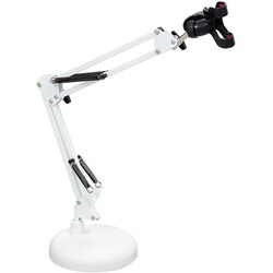 MPS1 WT（WHITE） [スプリングアーム 卓上スマホスタンド ホワイト]
