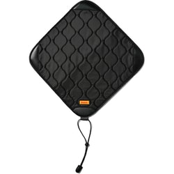 撥水性テキスタイル ラップクロス ブラック 38.5×38.5cm RK0205 Camera Wrap （L） Black