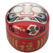 お茶 ダルマ缶（赤）