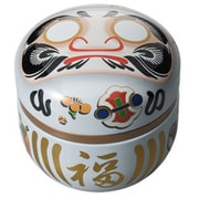 お茶 ダルマ缶（白）