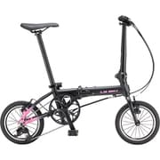 折りたたみ自転車 Piccola 14インチ 14×1.35 BLACK/PINK L0B001