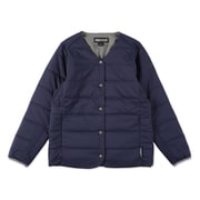 ウィメンズグレイシャーリリーノーカラージャケット W's Glacier lily No Collar Jacket TSFWO203Y M003 ネイビー Mサイズ [アウトドア 中綿ウェア レディース]