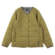ウィメンズグレイシャーリリーノーカラージャケット W's Glacier lily No Collar Jacket TSFWO203Y M006 Butternut(ダークベージュ) Mサイズ [アウトドア 中綿ウェア レディース]