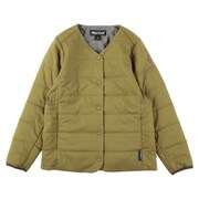 ウィメンズグレイシャーリリーノーカラージャケット W's Glacier lily No Collar Jacket TSFWO203Y M006 Butternut(ダークベージュ) XLサイズ [アウトドア 中綿ウェア レディース]