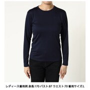 ウィメンズマウントベースレイヤーロングスリーブクルーネック W’s Mt. Base Layer LS Crew Neck TSFWC209 M003 ネイビー Mサイズ [アウトドア カットソー レディース]