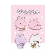 あさみみちゃん ダイカットステッカー [キャラクターグッズ]