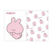 キャラクターグッズ あさみみちゃん ダイカットクリアファイル パターン