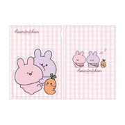 キャラクターグッズ あさみみちゃん ダイカットクリアファイル チェック