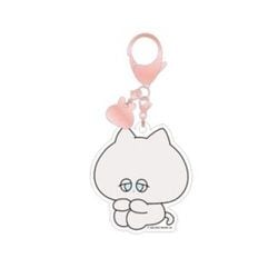 あさみみちゃん チャーム付きアクリルキーホルダー ダニ [キャラクターグッズ]