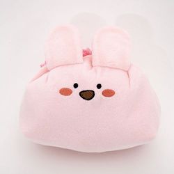 あさみみちゃん ふかふか耳付ソフトボア巾着 [キャラクターグッズ]