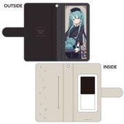 初音ミク×SOLWA 手帳型スマートフォンケース Art by 黒星紅白 [キャラクターグッズ]