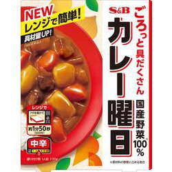 カレー曜日 中辛 230g [レトルトカレー]