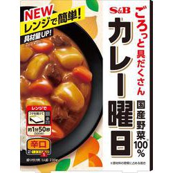 カレー曜日 辛口 230g [レトルトカレー]