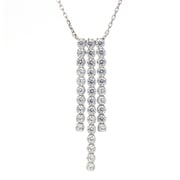 Silky Touch シルキータッチ ペンダント TN-2150CZ-SV
