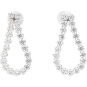 Silky Touch シルキータッチ ピアス TE-2154CZ-SV