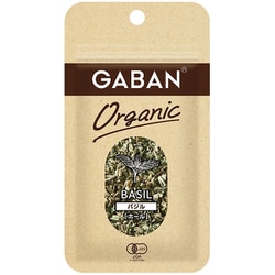GABAN オーガニック バジル ホール 3.5g [スパイス]