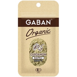 GABAN オーガニック カルダモン パウダー 10g [スパイス]