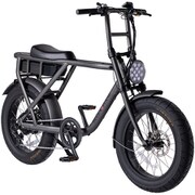 電動アシスト自転車 MAKAMI ライト付 マットダークシルバー 2210BGR01TBL