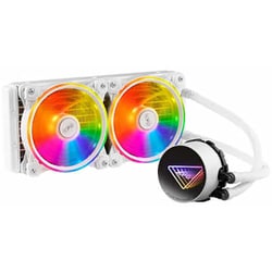 オールインワン簡易水冷CPUクーラー 240mm ホワイト LEVANTEX240-WHCWW