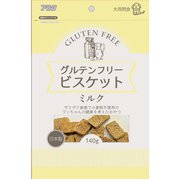 グルテンフリービスケット ミルク 140g
