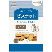 グレインフリービスケット ミルク 140g