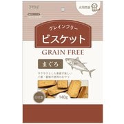 グレインフリービスケット まぐろ 140g