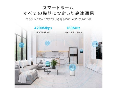 ヨドバシ.com - エイスース ASUS Wi-Fiルーター Wi-Fi 6（11ax）対応