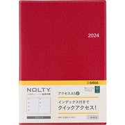 ウィークリー NOLTY(ノルティ) アクセスA5-2 レッド 2024年1月始まり 6466