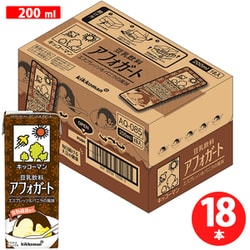 豆乳飲料 アフォガート 200ml×18本