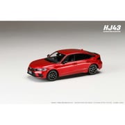 HJ433003R 1/43 ホンダ シビック FL4 e：HEV プレミアムクリスタルレッドメタリック [ダイキャストミニカー]